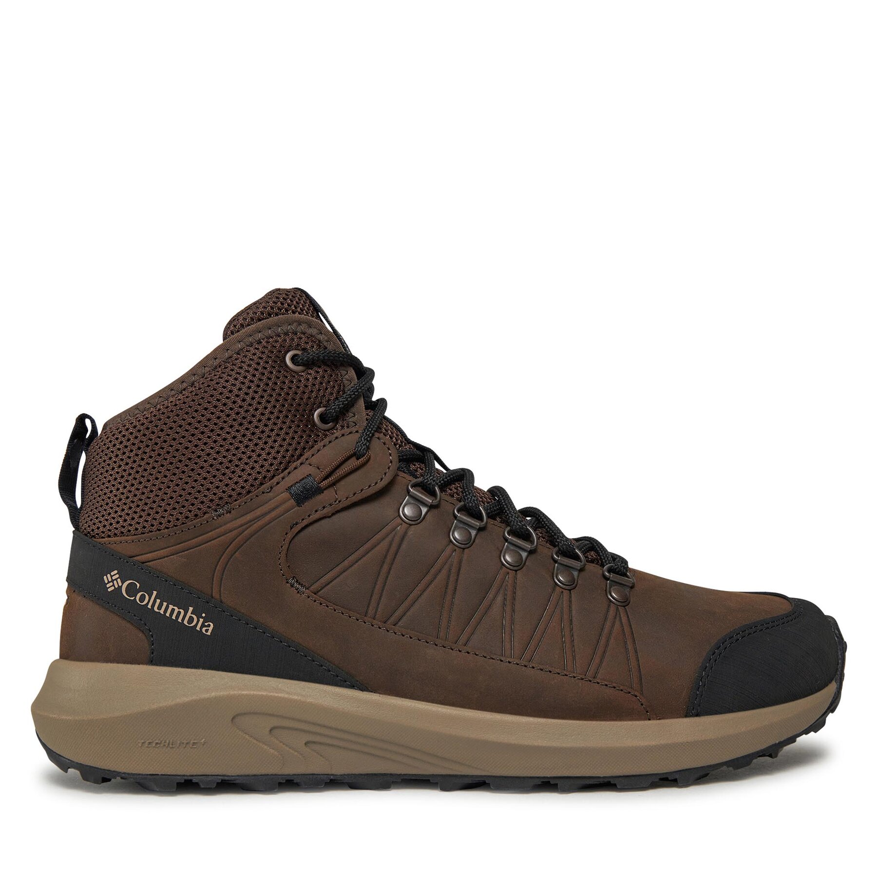 Trekkingschuhe Columbia Trailstorm™ Crest Mid Waterproof 2027001 Cordovan/ Black 231 von Columbia