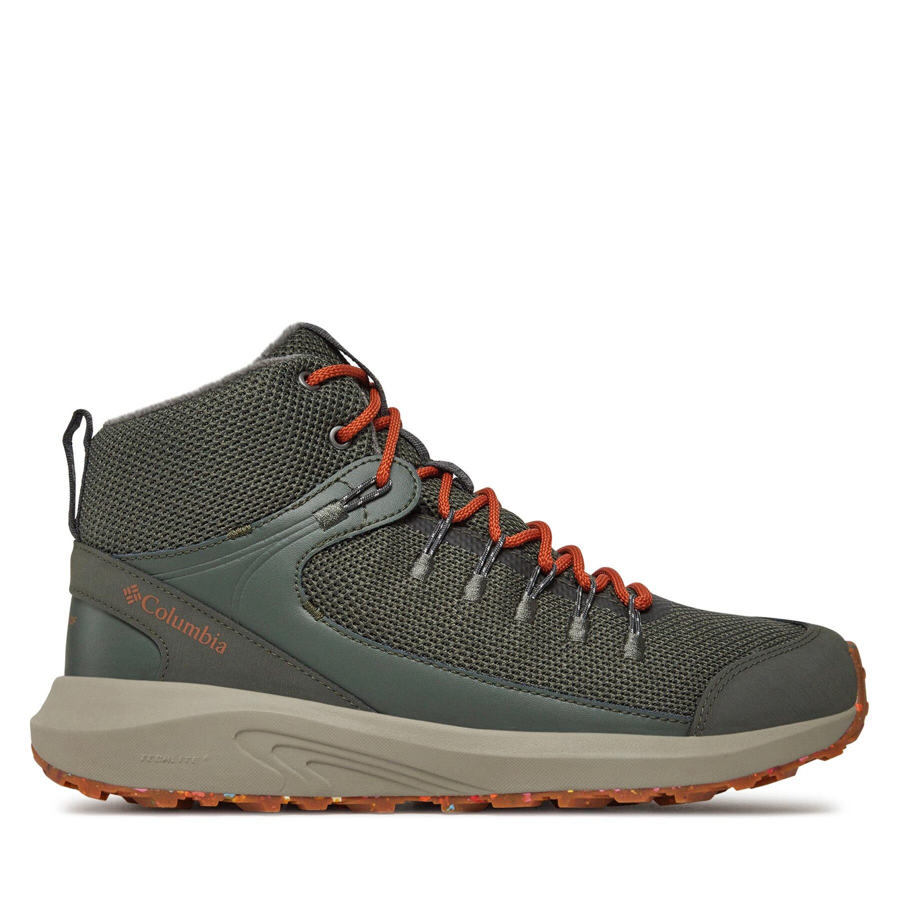 Trekkingschuhe Columbia Trailstorm™ Mid Waterproof Omni Heat™ 2005441 Gravel/ Warm Copper 339 von Columbia