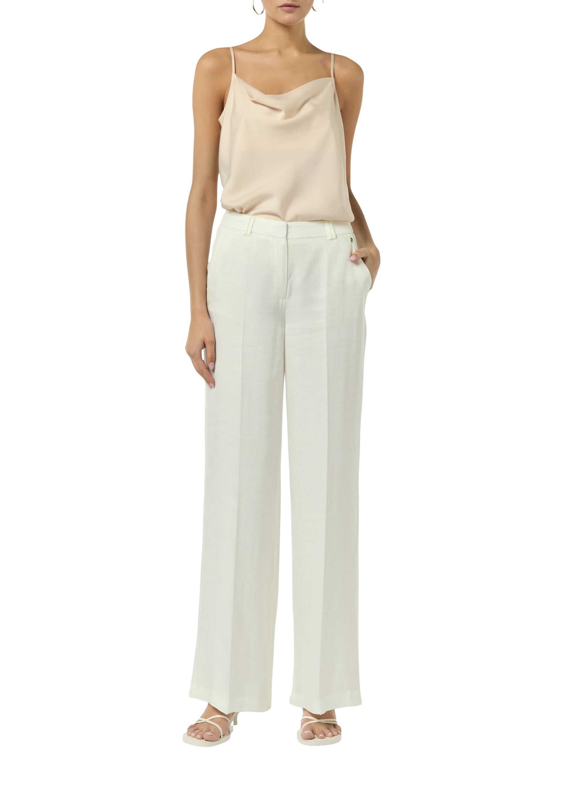Comma Bundfaltenhose, mit weitem Bein Comma Bundfaltenhose, mit weitem Bein von Comma