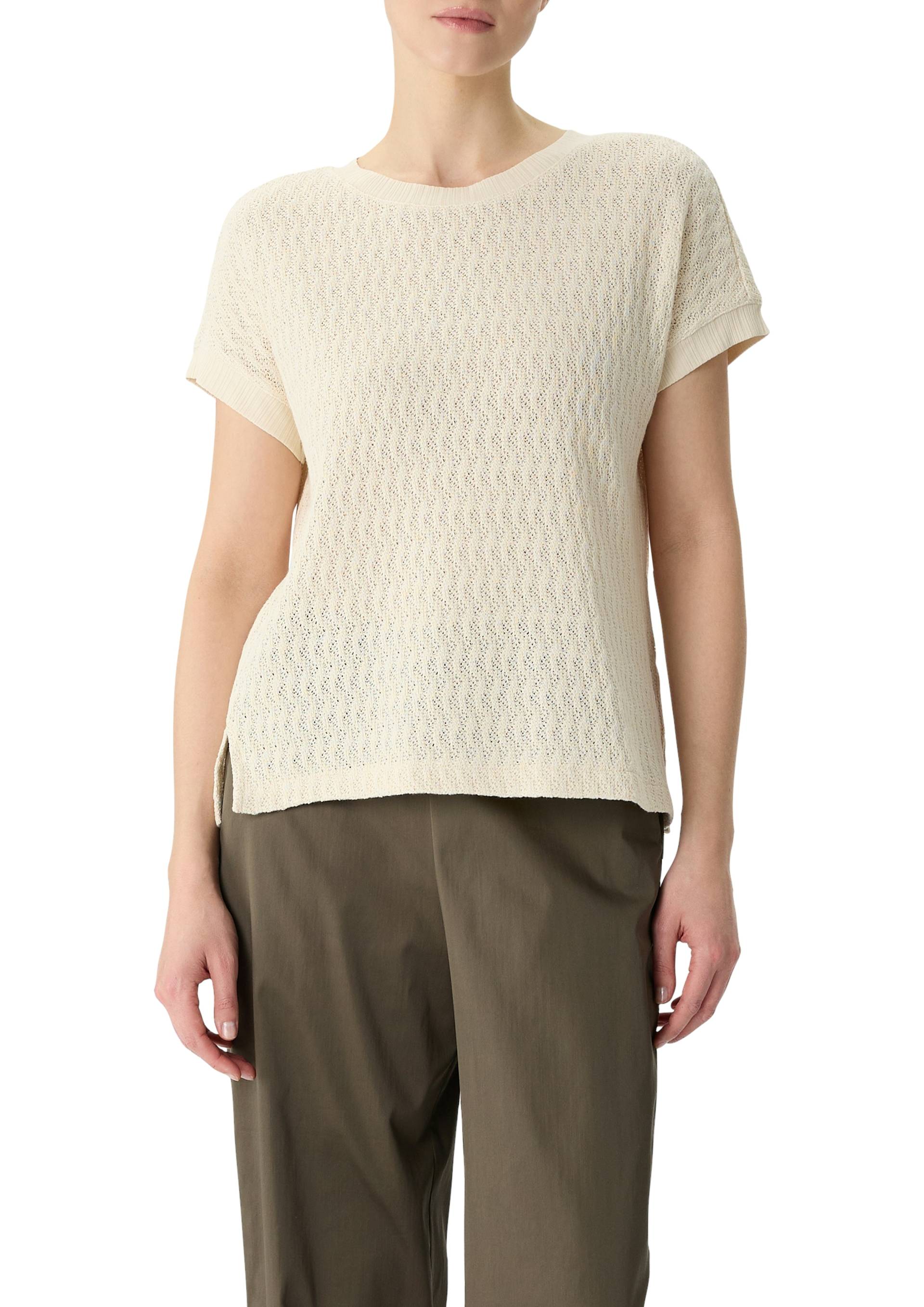 Comma T-Shirt, in Strick-Optik Comma T-Shirt, in Strick-Optik von Comma