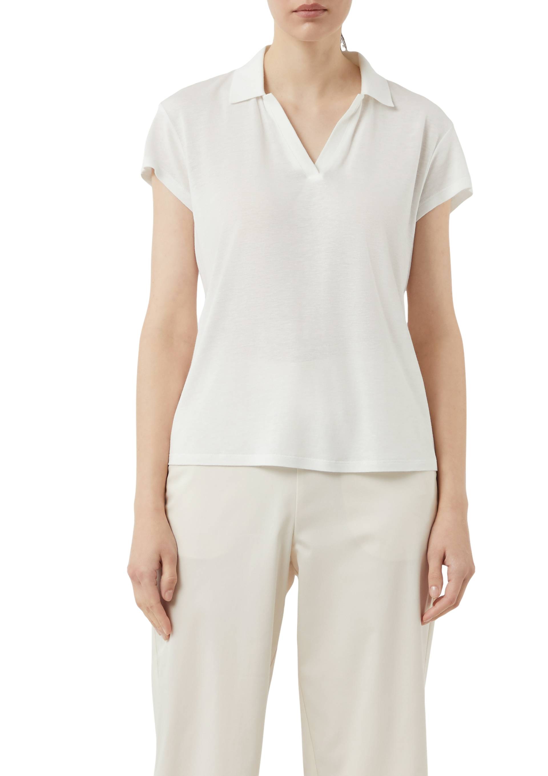 Comma T-Shirt, mit Leinenanteil Comma T-Shirt, mit Leinenanteil von Comma