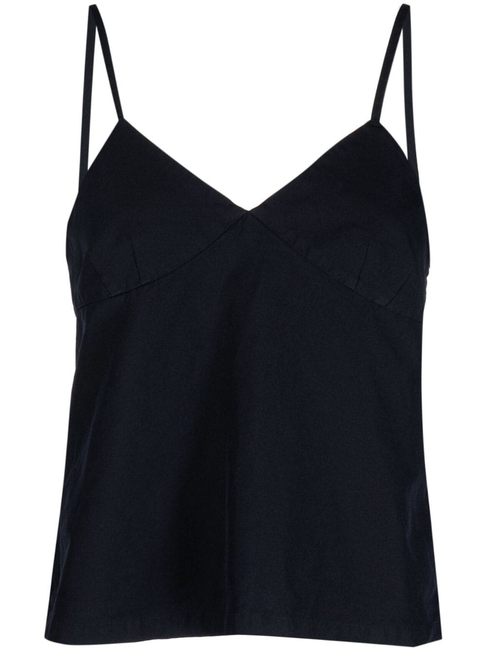 Comme Des Garçons Comme Des Garçons V-neck sleeveless blouse - Black von Comme Des Garçons Comme Des Garçons