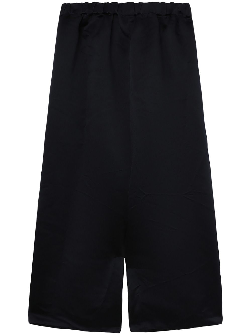 Comme Des Garçons Comme Des Garçons wide-leg cropped trousers - Blue von Comme Des Garçons Comme Des Garçons