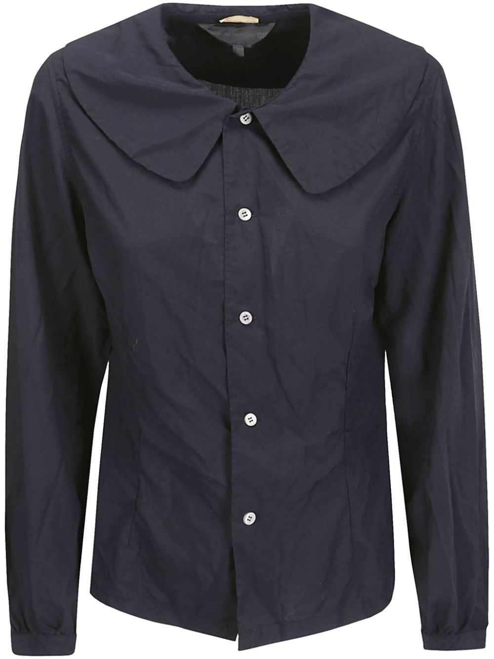 Comme Des Garçons Girl oversized-collar shirt - Blue von Comme Des Garçons Girl