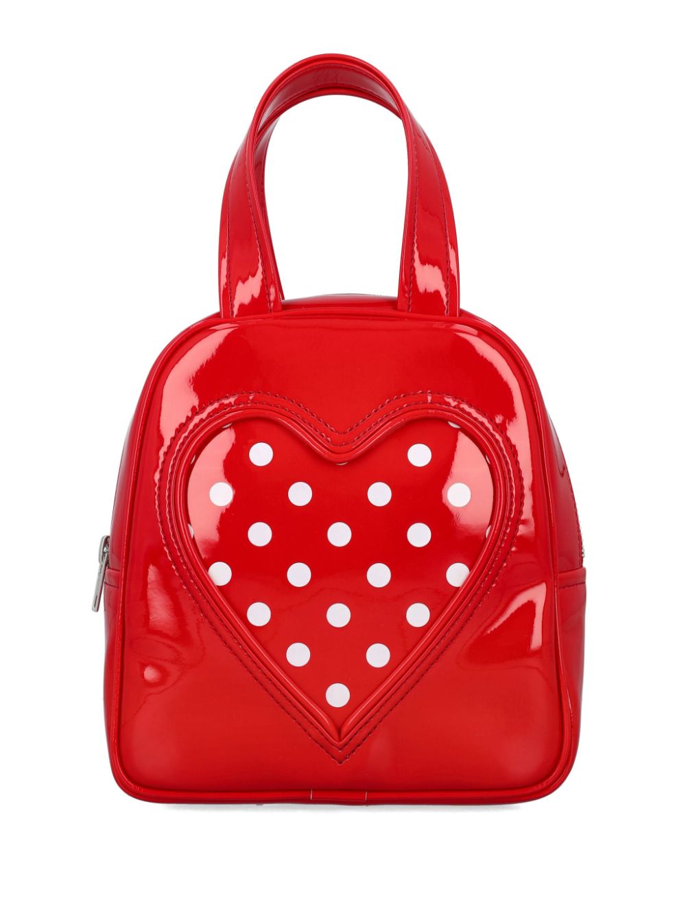 Comme Des Garçons Girl patent-leather mini bag - Red von Comme Des Garçons Girl