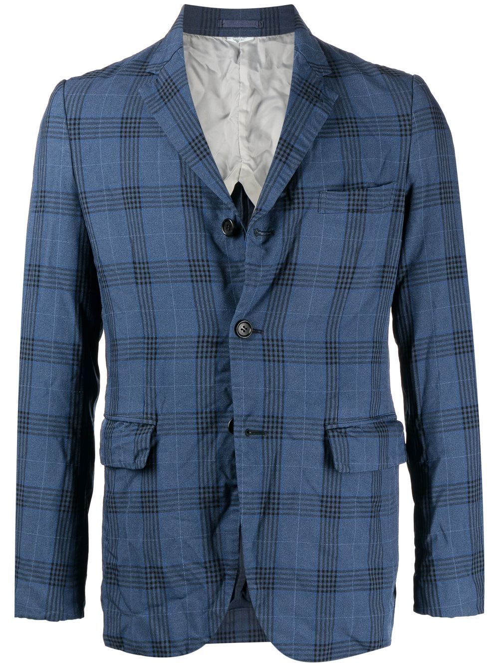 Comme des Garçons Homme Deux single-breasted blazer - Blue von Comme des Garçons Homme Deux