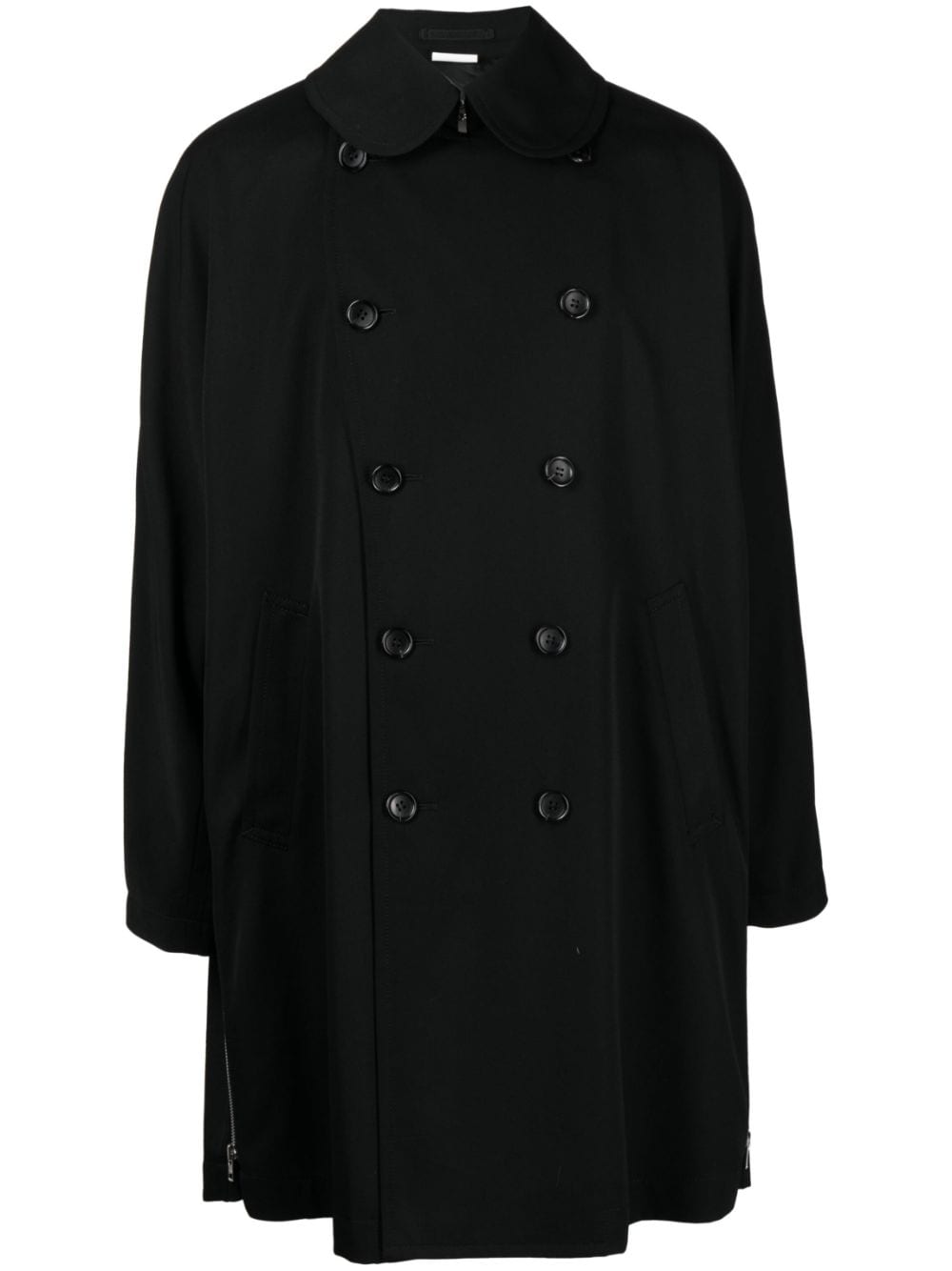 Comme des Garçons Homme Plus double-breasted wool coat - Black von Comme des Garçons Homme Plus