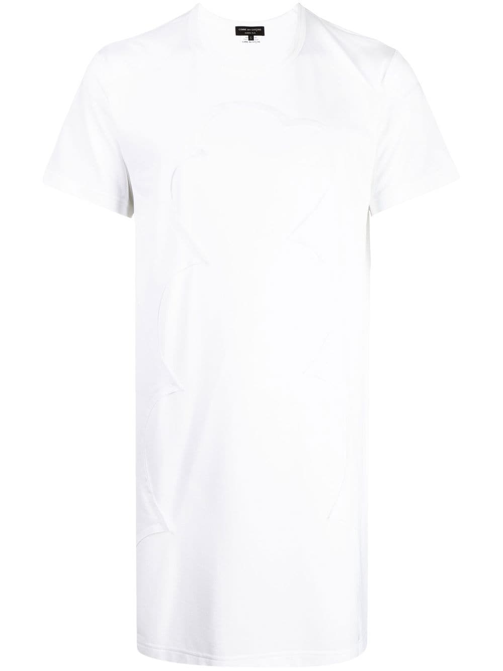 Comme des Garçons Homme Plus long short-sleeve T-shirt - White von Comme des Garçons Homme Plus