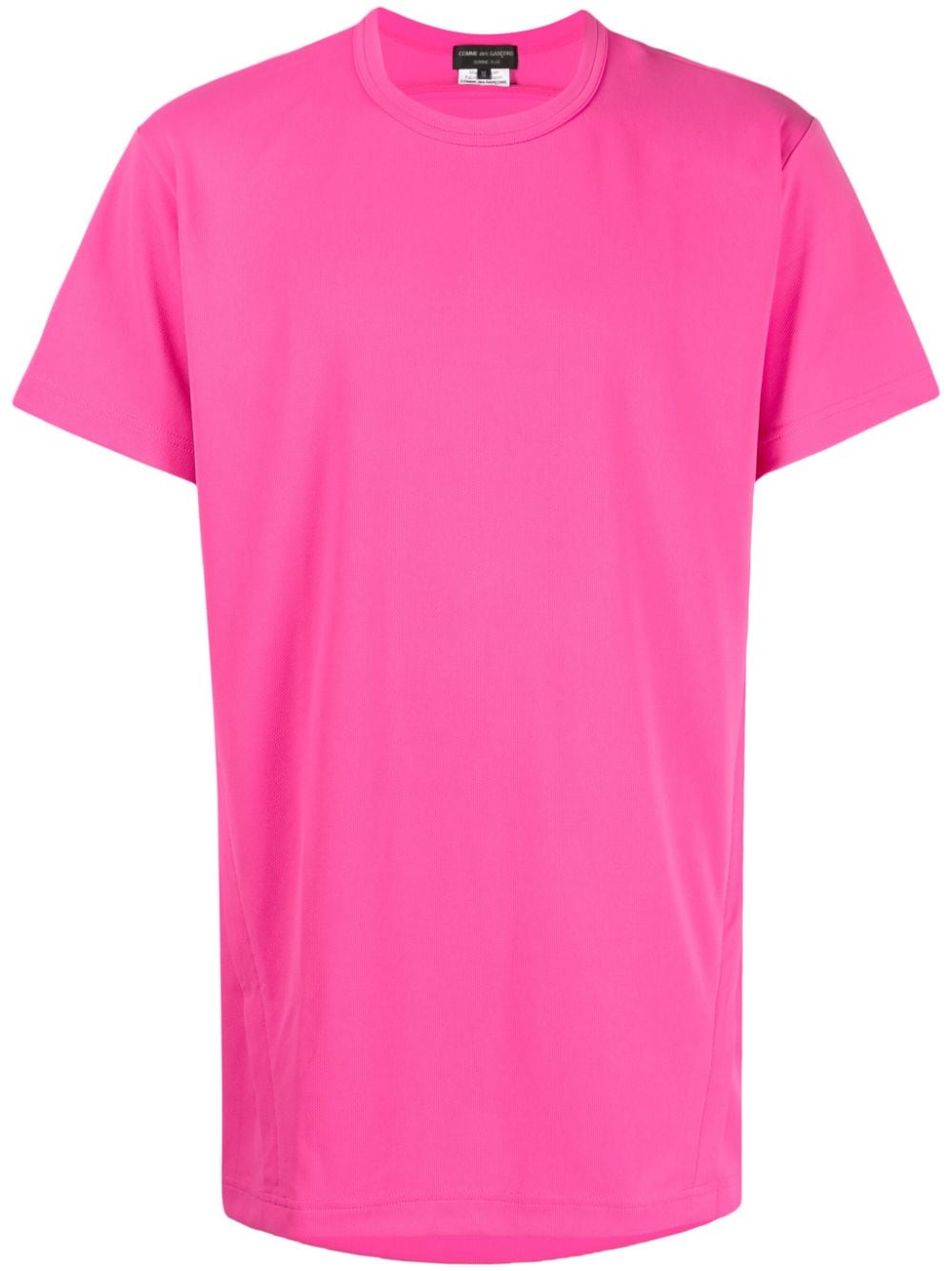 Comme des Garçons Homme Plus panelled short-sleeve T-shirt - Pink von Comme des Garçons Homme Plus