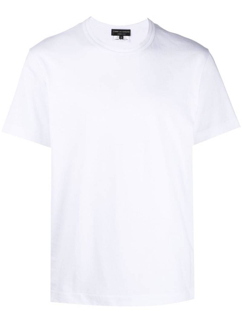 Comme des Garçons Homme Plus rear floral-print T-shirt - White von Comme des Garçons Homme Plus