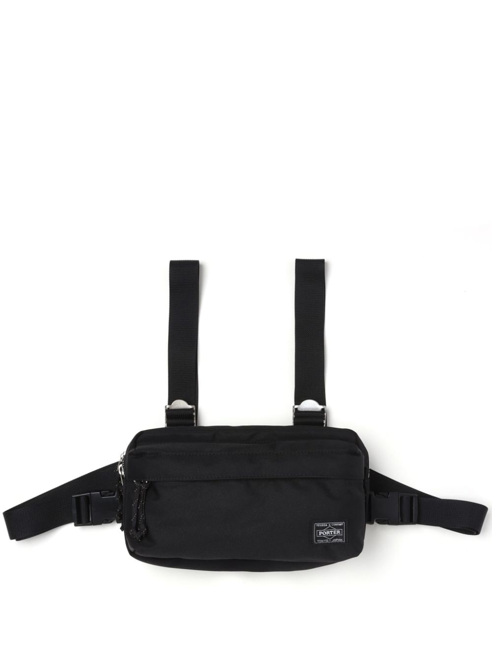 Comme des Garçons Homme logo-patch chest bag - Black von Comme des Garçons Homme