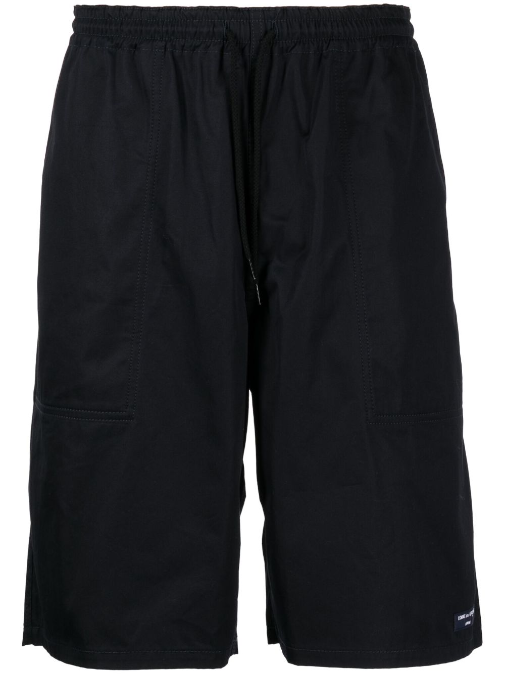 Comme des Garçons Homme logo-patch track shorts - Blue von Comme des Garçons Homme