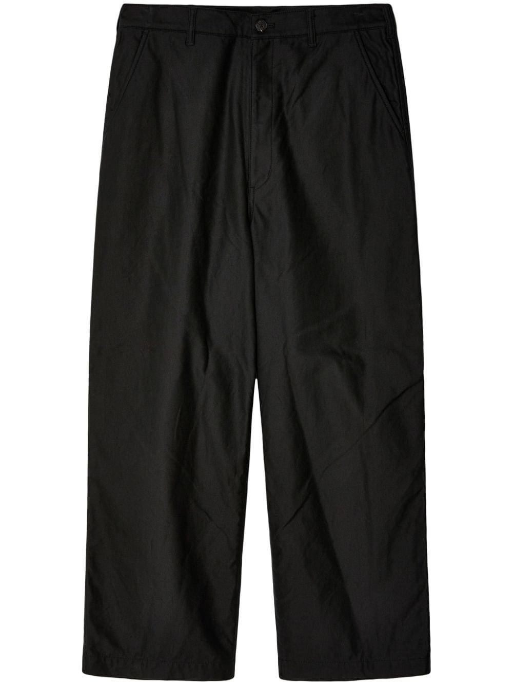 Comme des Garçons Homme straight-leg cotton trousers - Blue von Comme des Garçons Homme