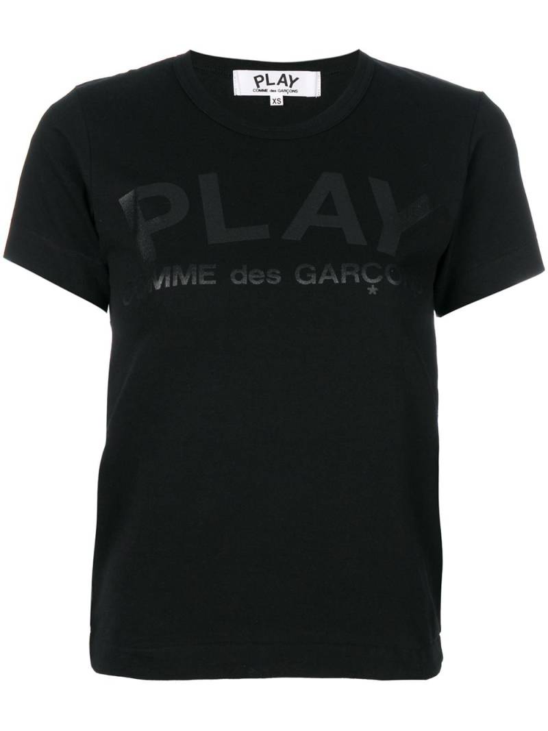 Comme Des Garçons Play printed T-shirt - Black von Comme Des Garçons Play