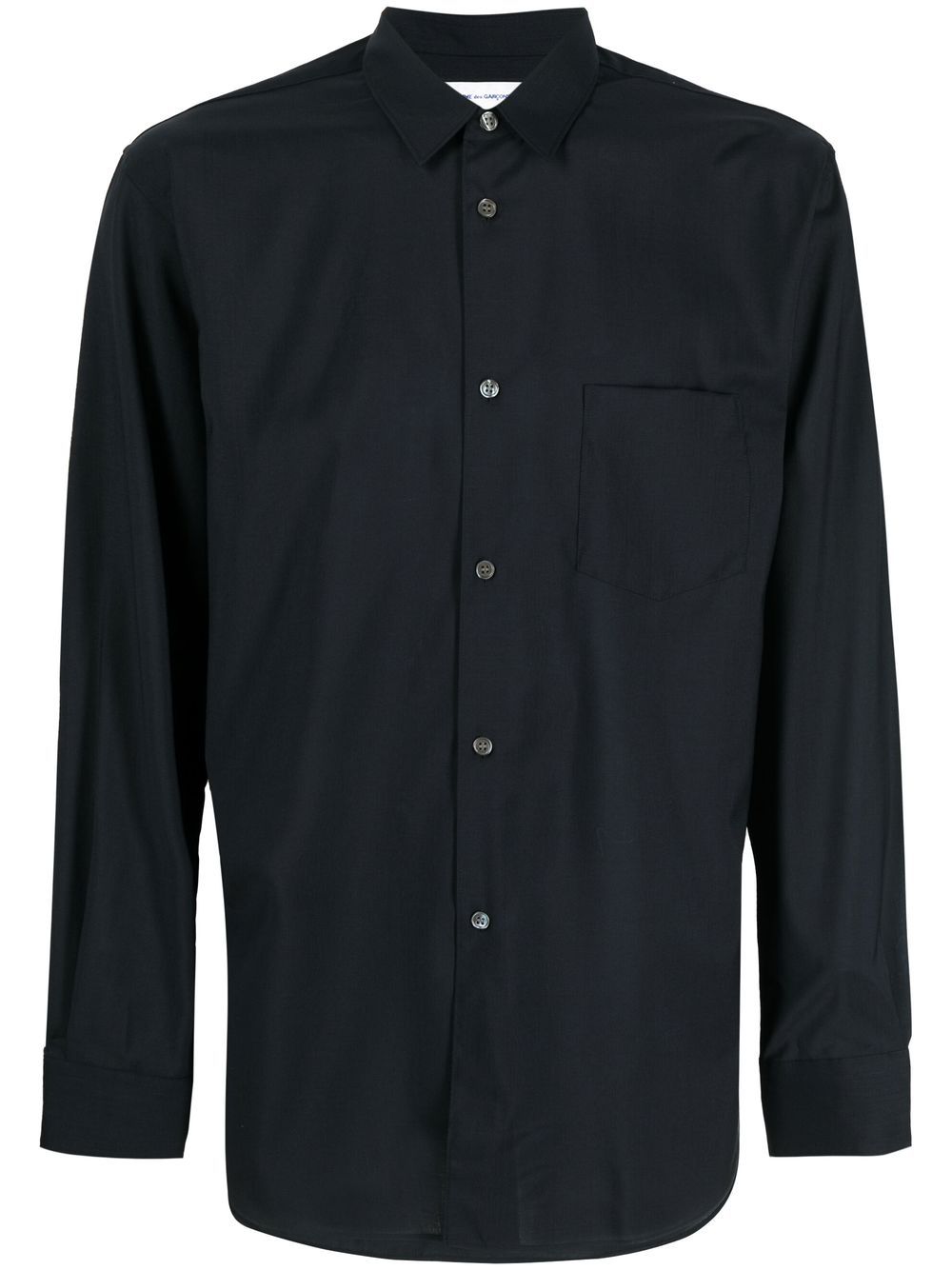 Comme Des Garçons Shirt button-down fitted shirt - Blue von Comme Des Garçons Shirt