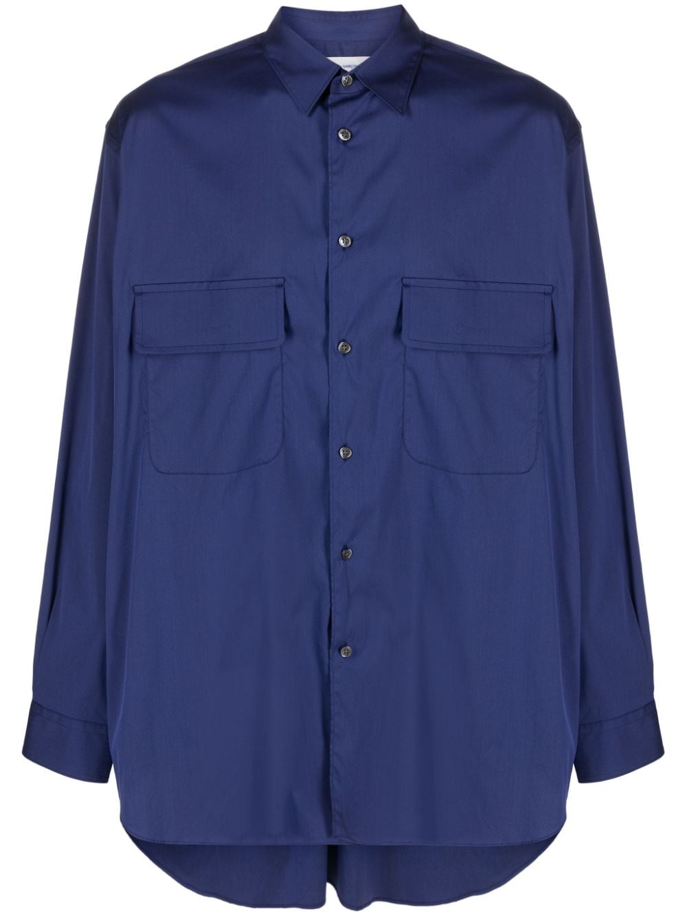 Comme Des Garçons Shirt button-up long-sleeve shirt - Blue von Comme Des Garçons Shirt