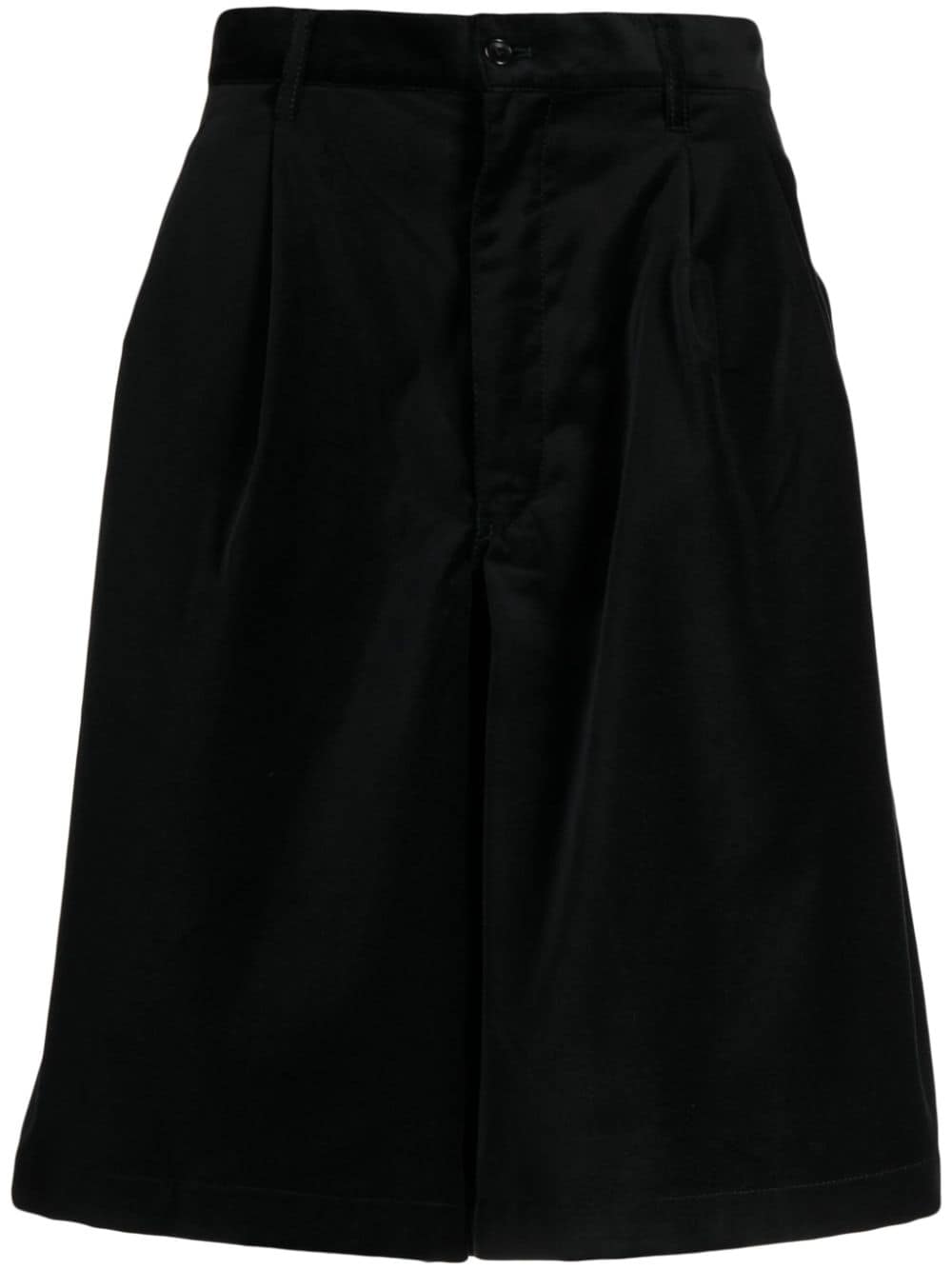 Comme Des Garçons Shirt cotton cropped trousers - Black von Comme Des Garçons Shirt