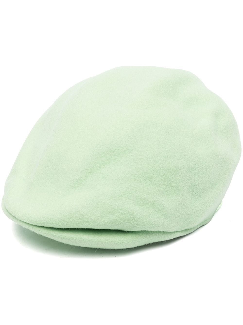 Comme Des Garçons Shirt logo baker-boy cap - Green von Comme Des Garçons Shirt