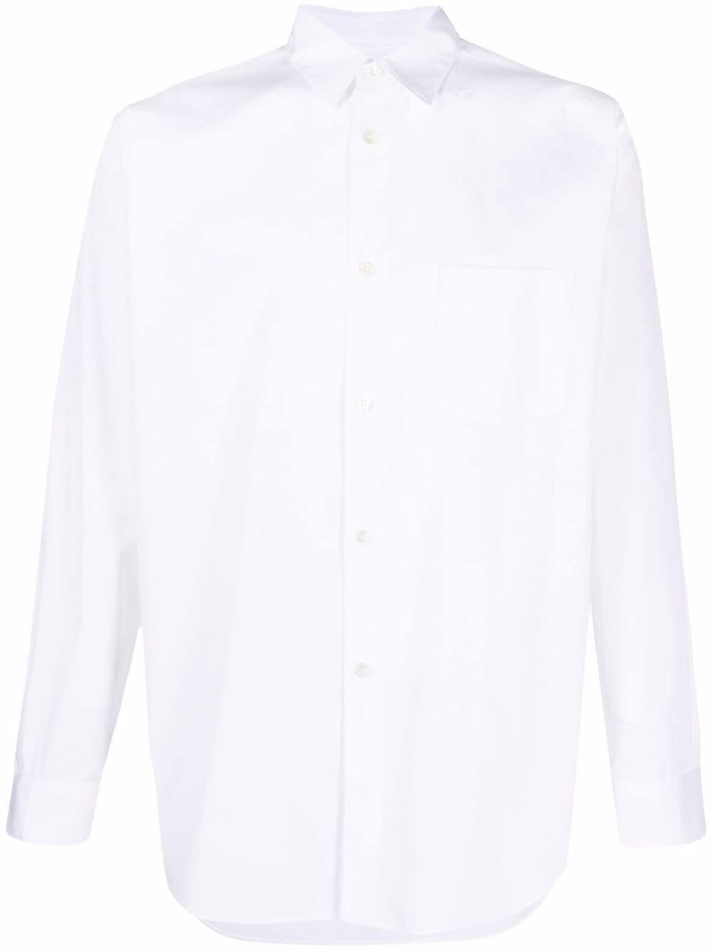 Comme Des Garçons Shirt slim-cut shirt - White von Comme Des Garçons Shirt