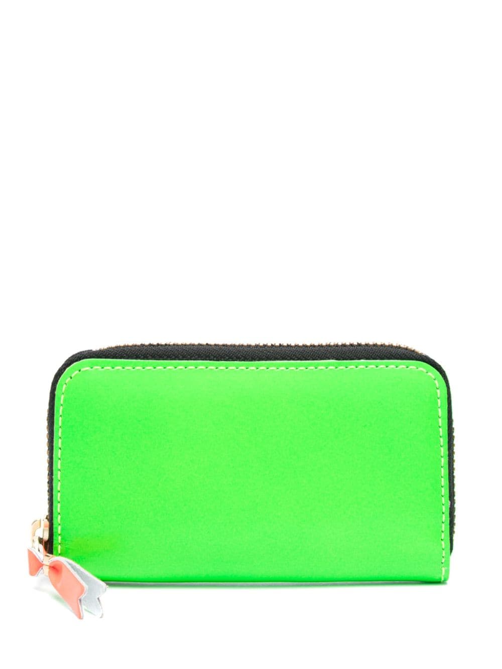 Comme Des Garçons Wallet Super Fluo leather wallet - Green von Comme Des Garçons Wallet