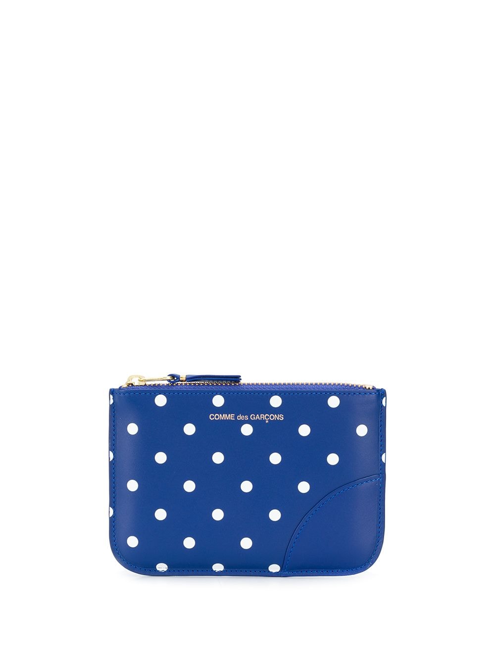 Comme Des Garçons Wallet dotted pattern wallet - Blue von Comme Des Garçons Wallet