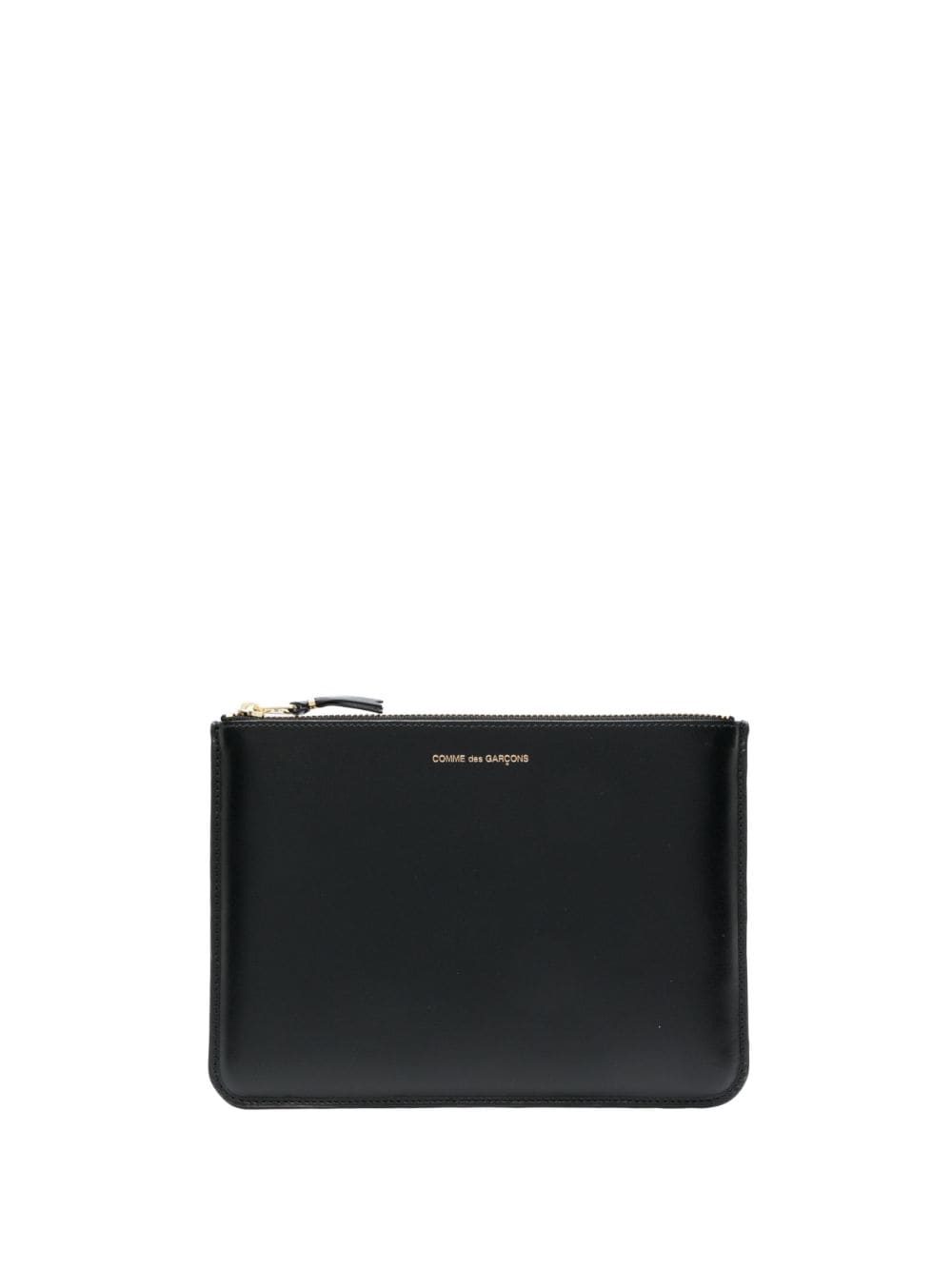 Comme Des Garçons Wallet logo-print leather wallet - Black von Comme Des Garçons Wallet