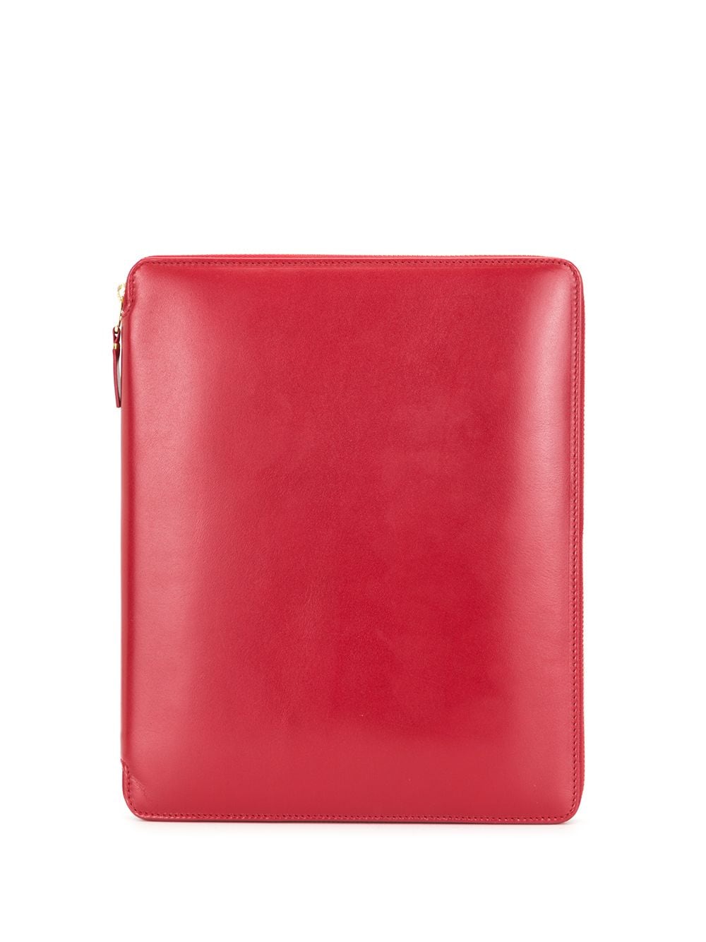 Comme Des Garçons Wallet zip-up leather wallet - Red von Comme Des Garçons Wallet