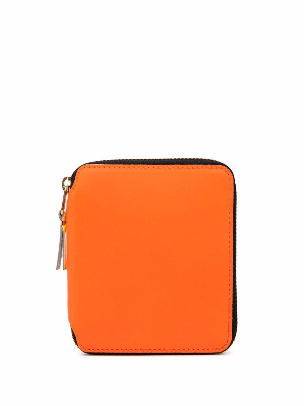 Comme Des Garçons Wallet zipped leather wallet - Orange von Comme Des Garçons Wallet