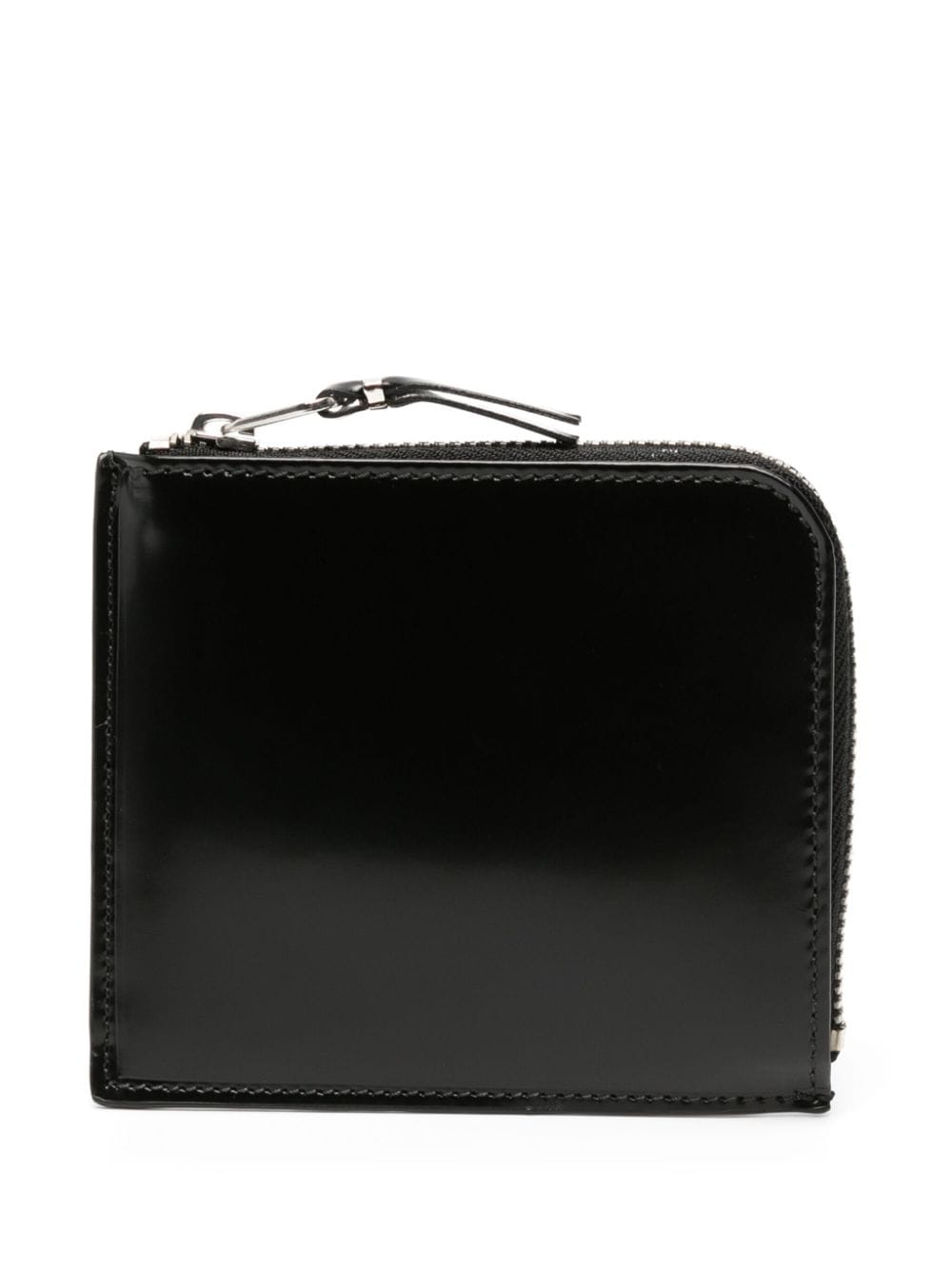 Comme Des Garçons Mirror Inside leather wallet - Black von Comme Des Garçons