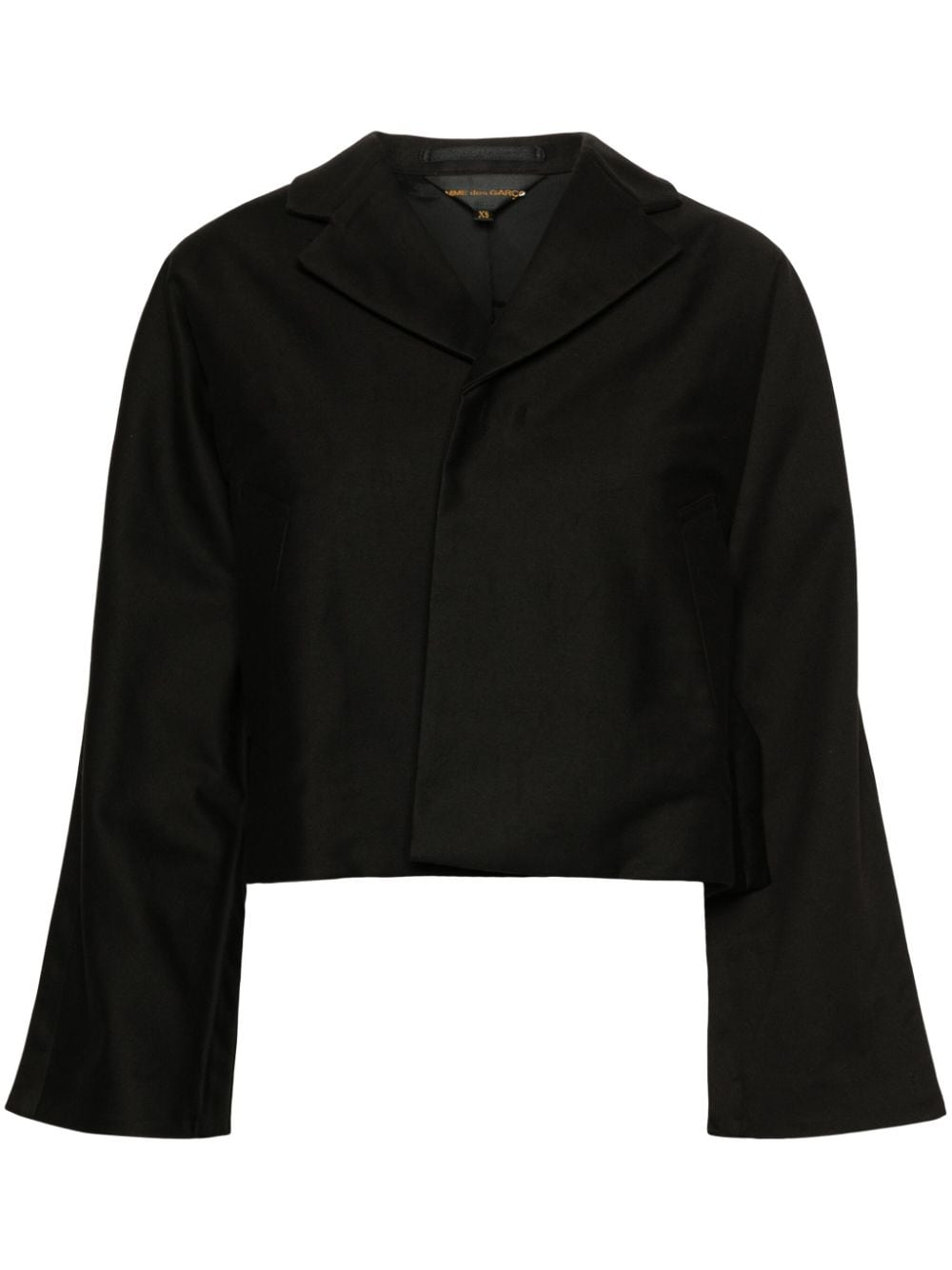 Comme Des Garçons cropped fitted jacket - Black von Comme Des Garçons
