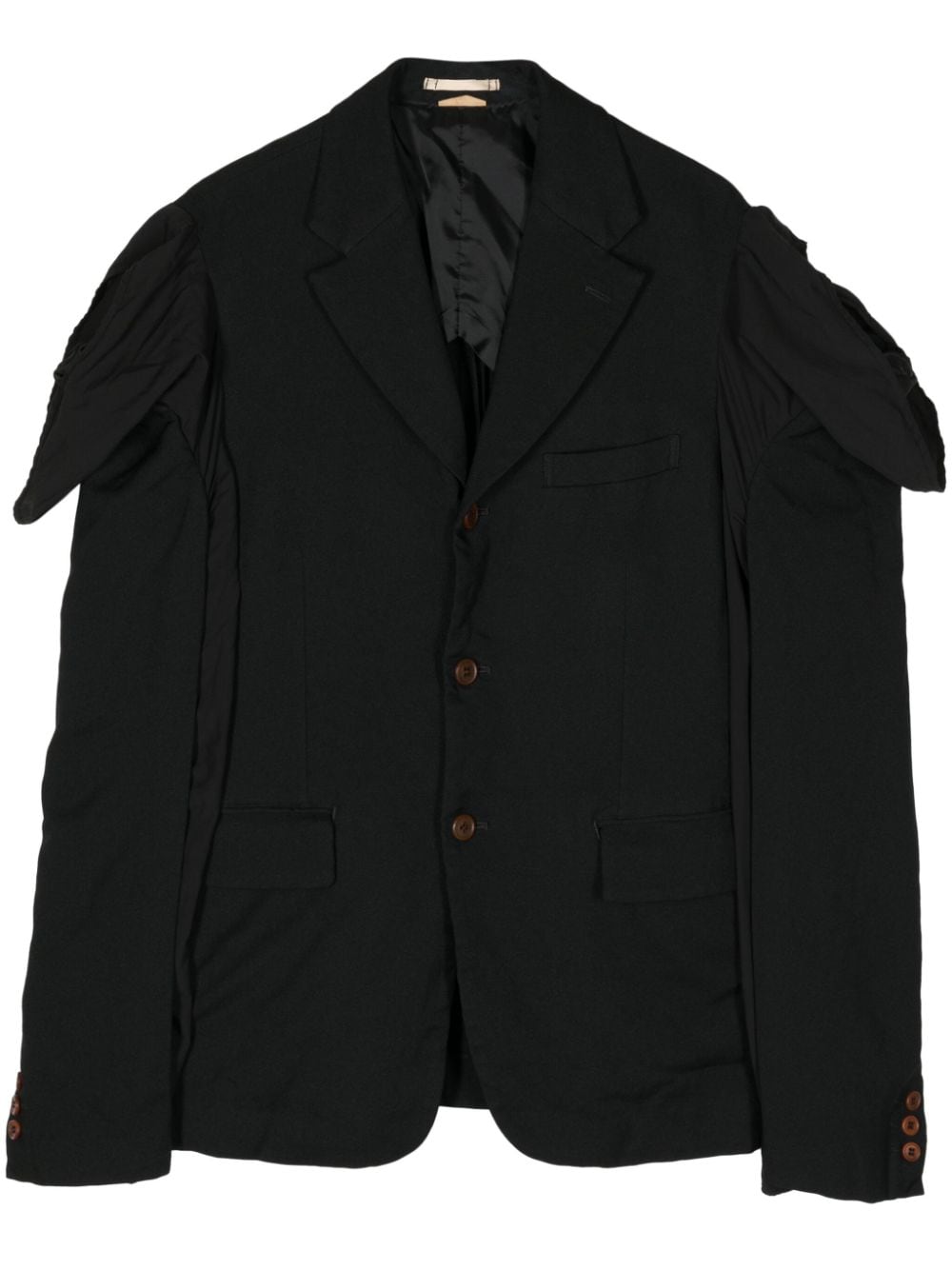 Comme des Garçons Homme shoulder-flap blazer - Black von Comme des Garçons Homme