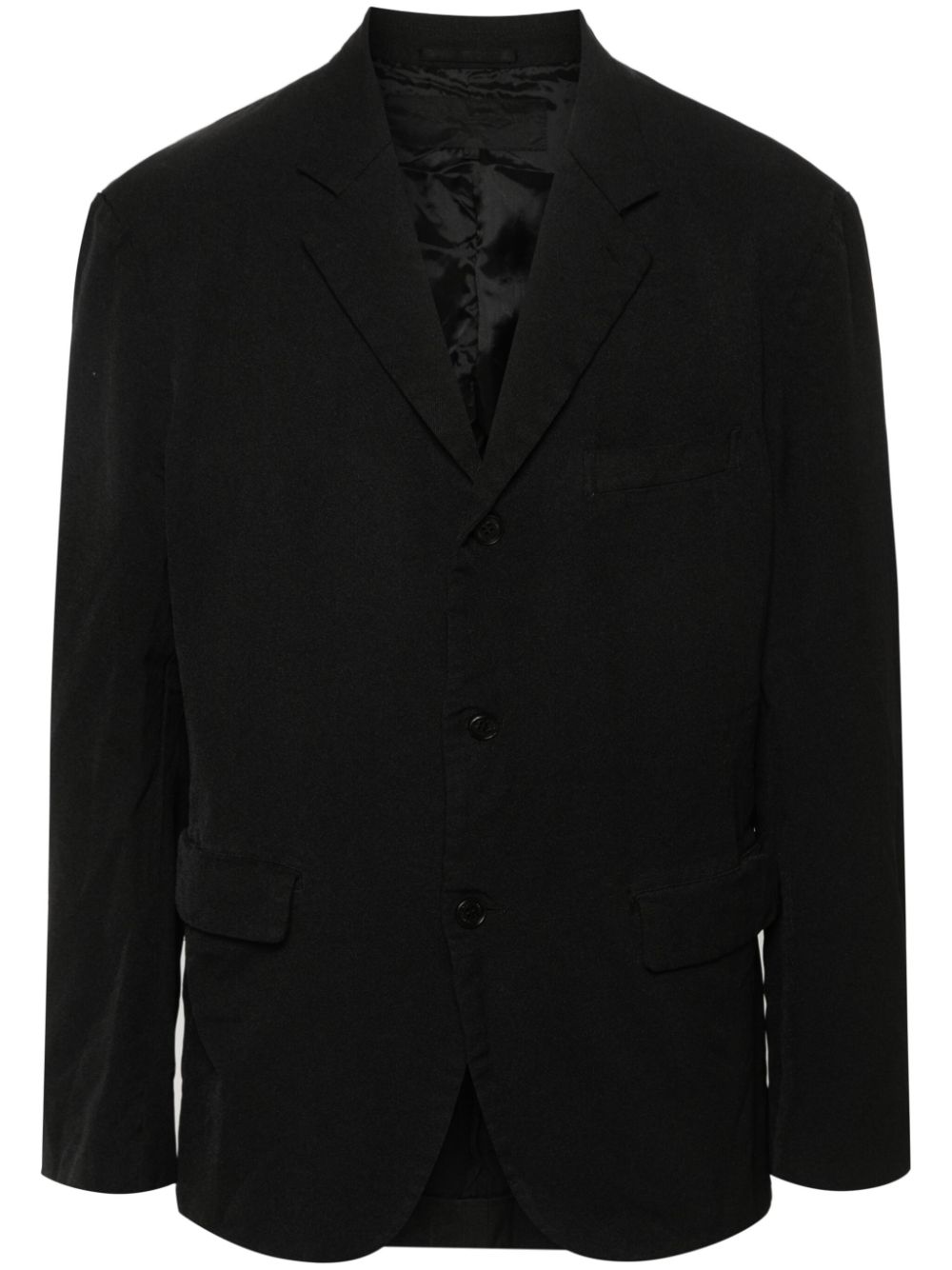 Comme des Garçons Homme single-breasted blazer - Black von Comme des Garçons Homme