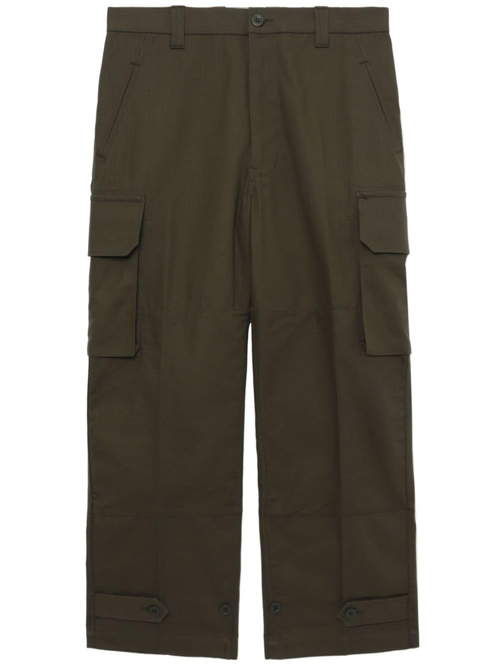 Comme des Garçons Homme straight-leg cargo trousers - Green von Comme des Garçons Homme