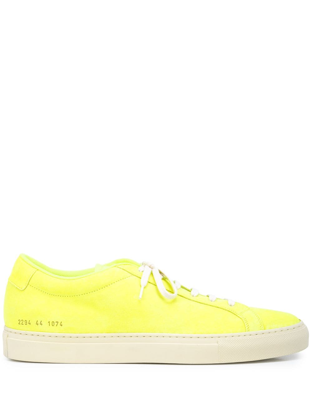 Common Projects Achilles suede sneakers - Yellow von Common Projects