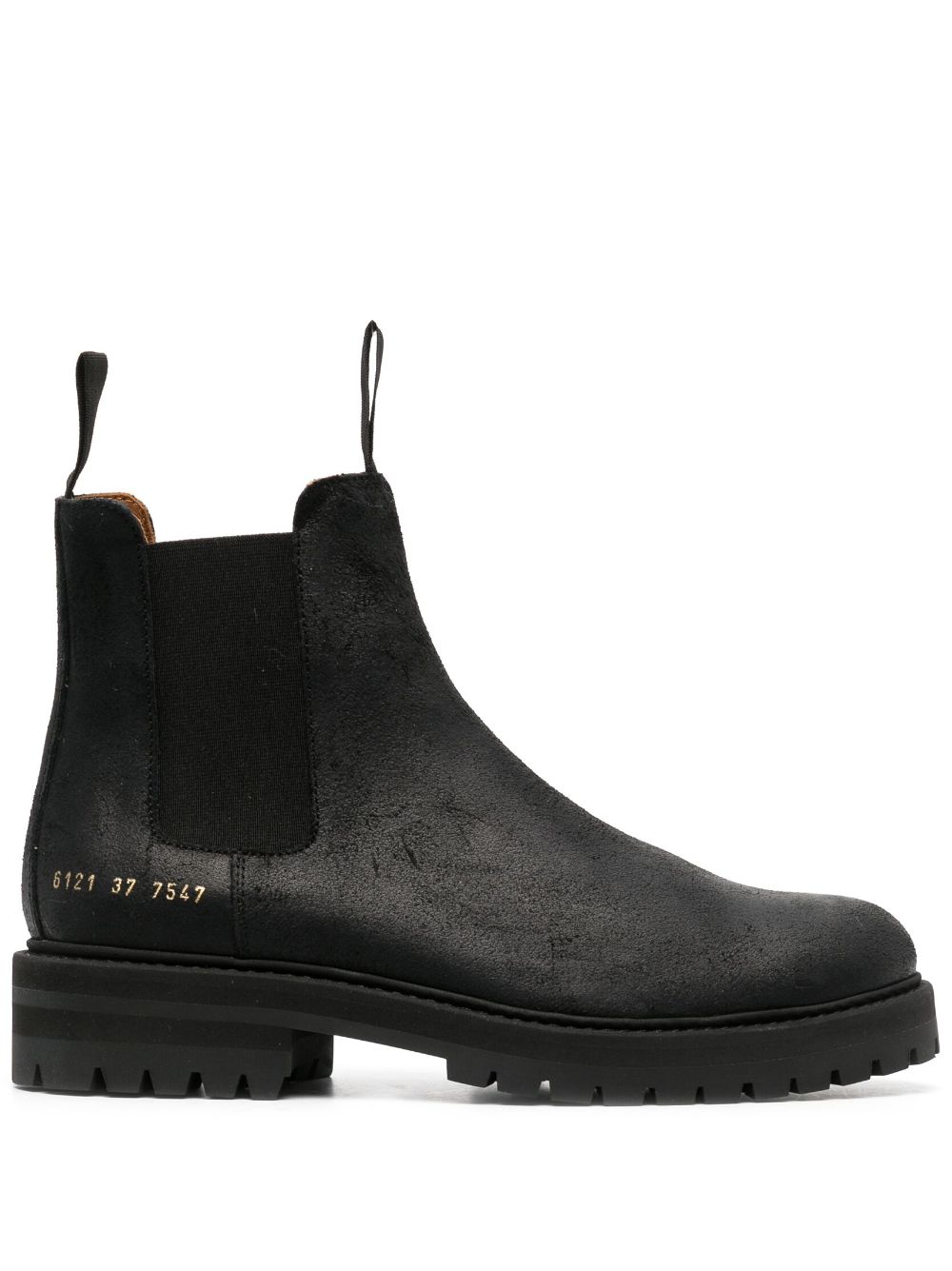 Common Projects Chelsea suede ankle boots - Black von Common Projects