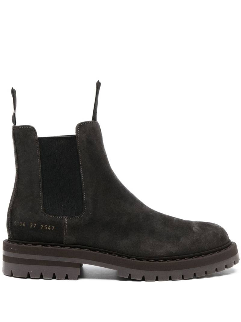 Common Projects Chelsea suede ankle boots - Grey von Common Projects