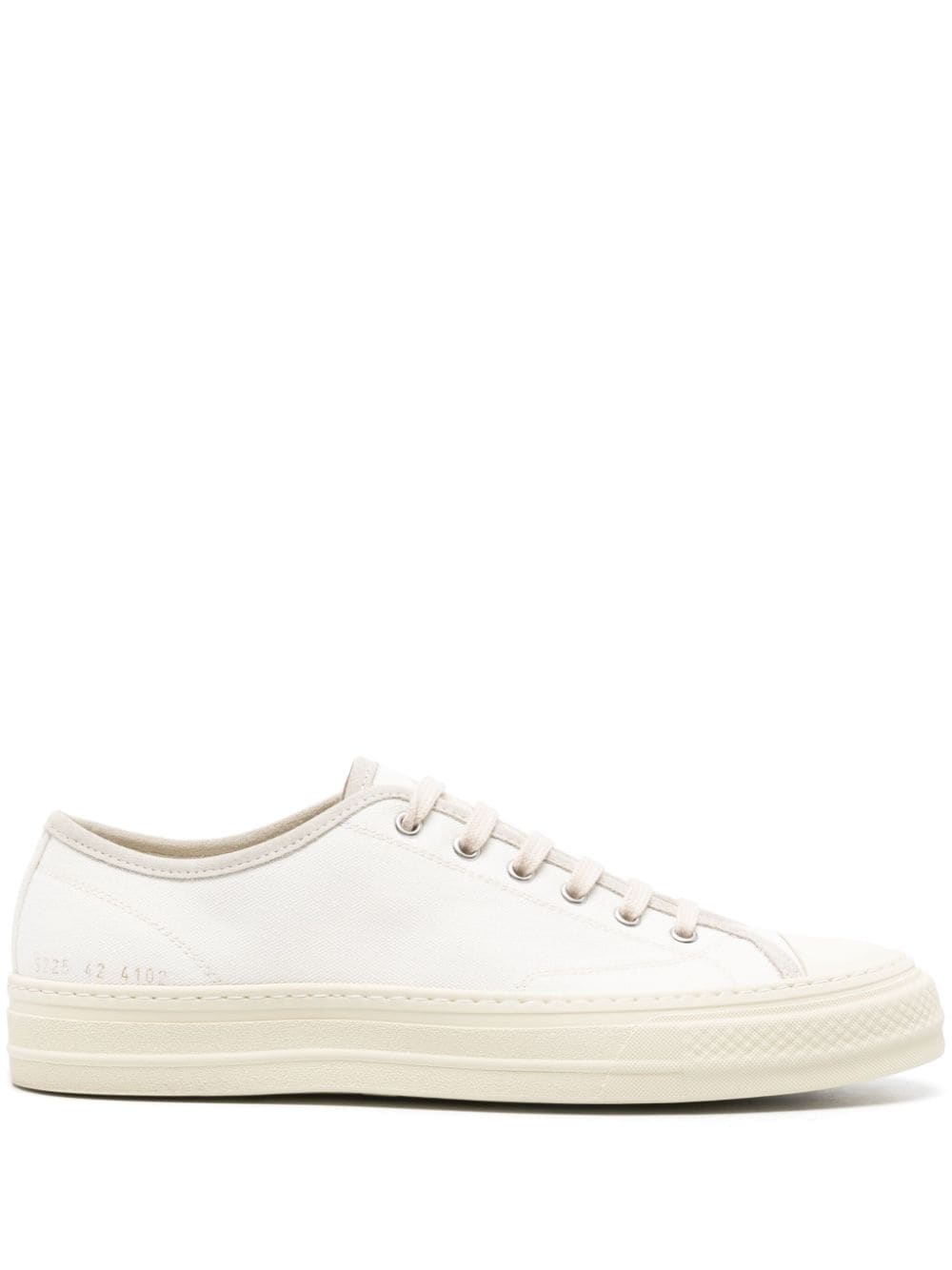 Common Projects Tournament canvas sneakers - White von Common Projects