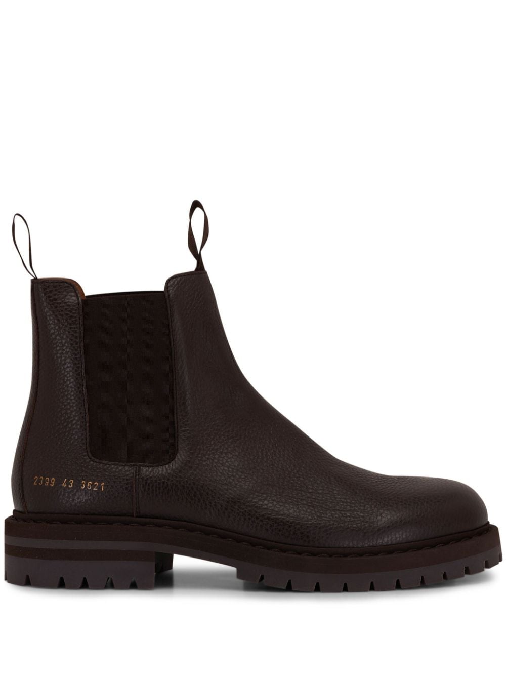 Common Projects ankle leather boots - Brown von Common Projects