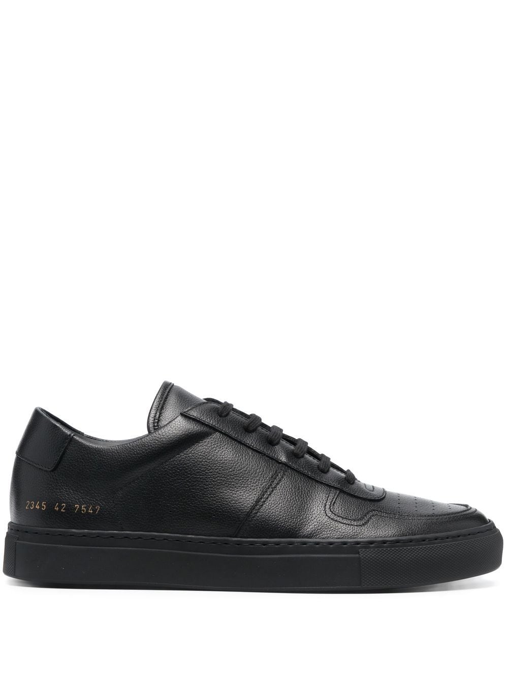 Common Projects lace-up leather sneakers - Black von Common Projects