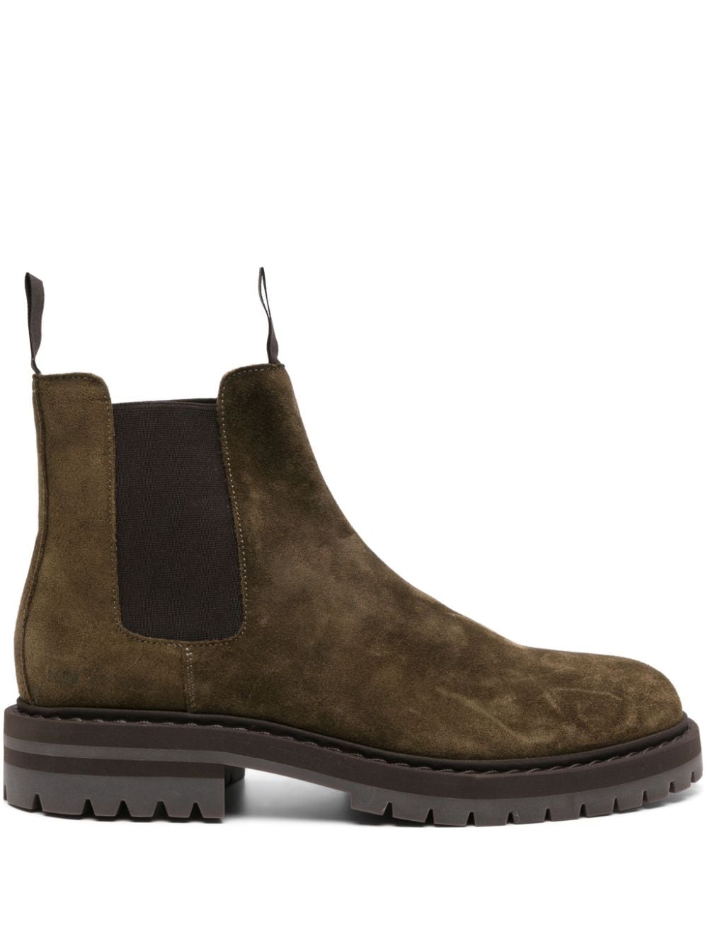 Common Projects suede Chelsea boots - Green von Common Projects