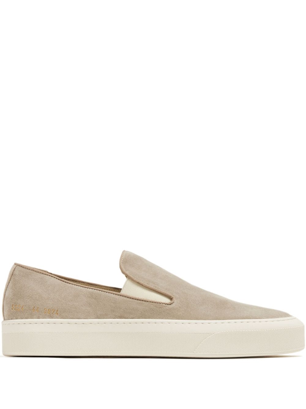 Common Projects suede slip-on sneakers - Neutrals von Common Projects
