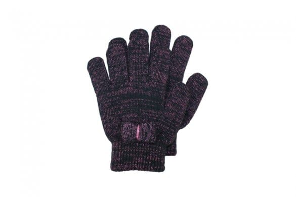 Complement europe 720782726 GANTS UNITAILLE GRIS FONCE LUREX ROSE-0 Einmalige Grösse von Complement europe