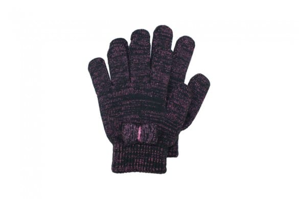 Complement europe 720782726 GANTS UNITAILLE GRIS FONCE LUREX ROSE-0 Einmalige Grösse von Complement europe