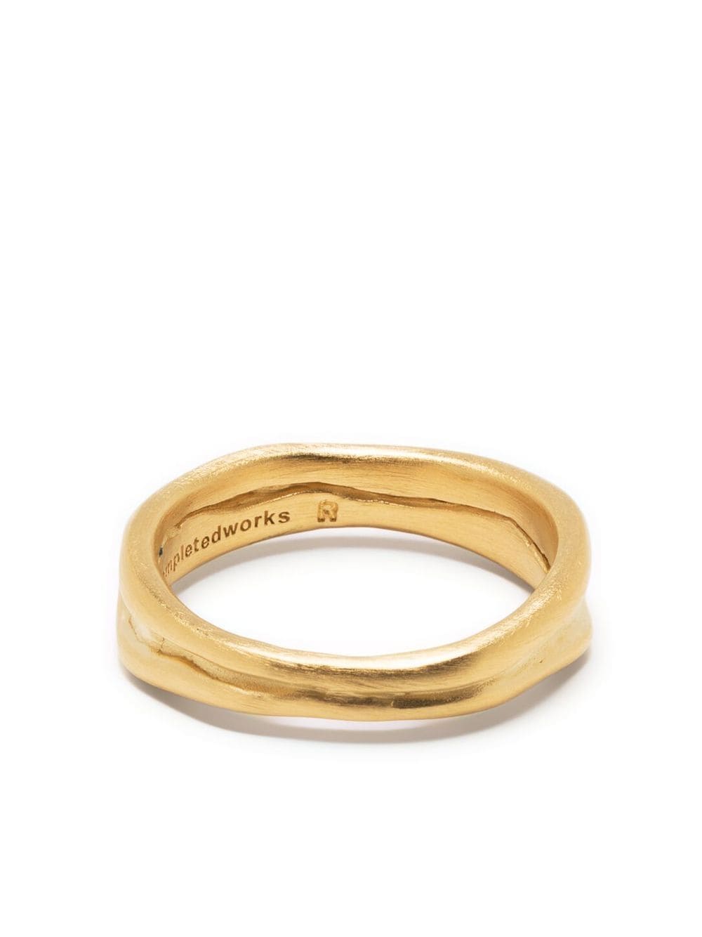 Completedworks Deflated ("Do Not Inflate") ring - Gold von Completedworks