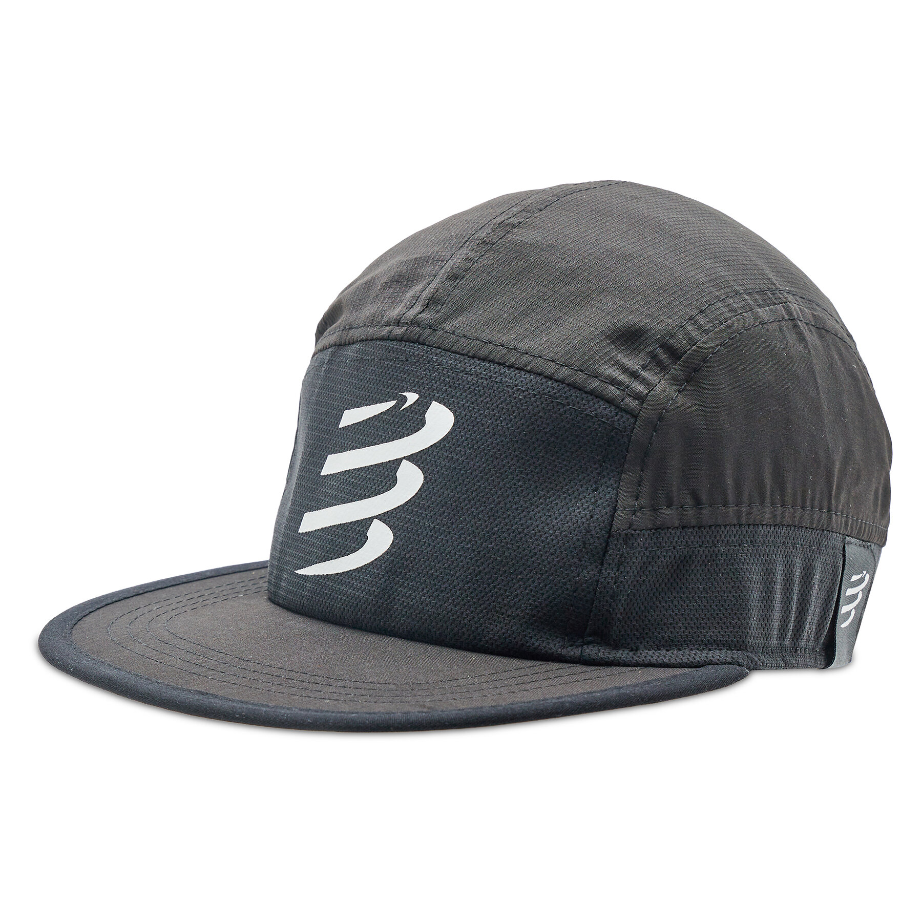 Cap Compressport 5 Panel Light Cap CU00097B Black 990 von Compressport