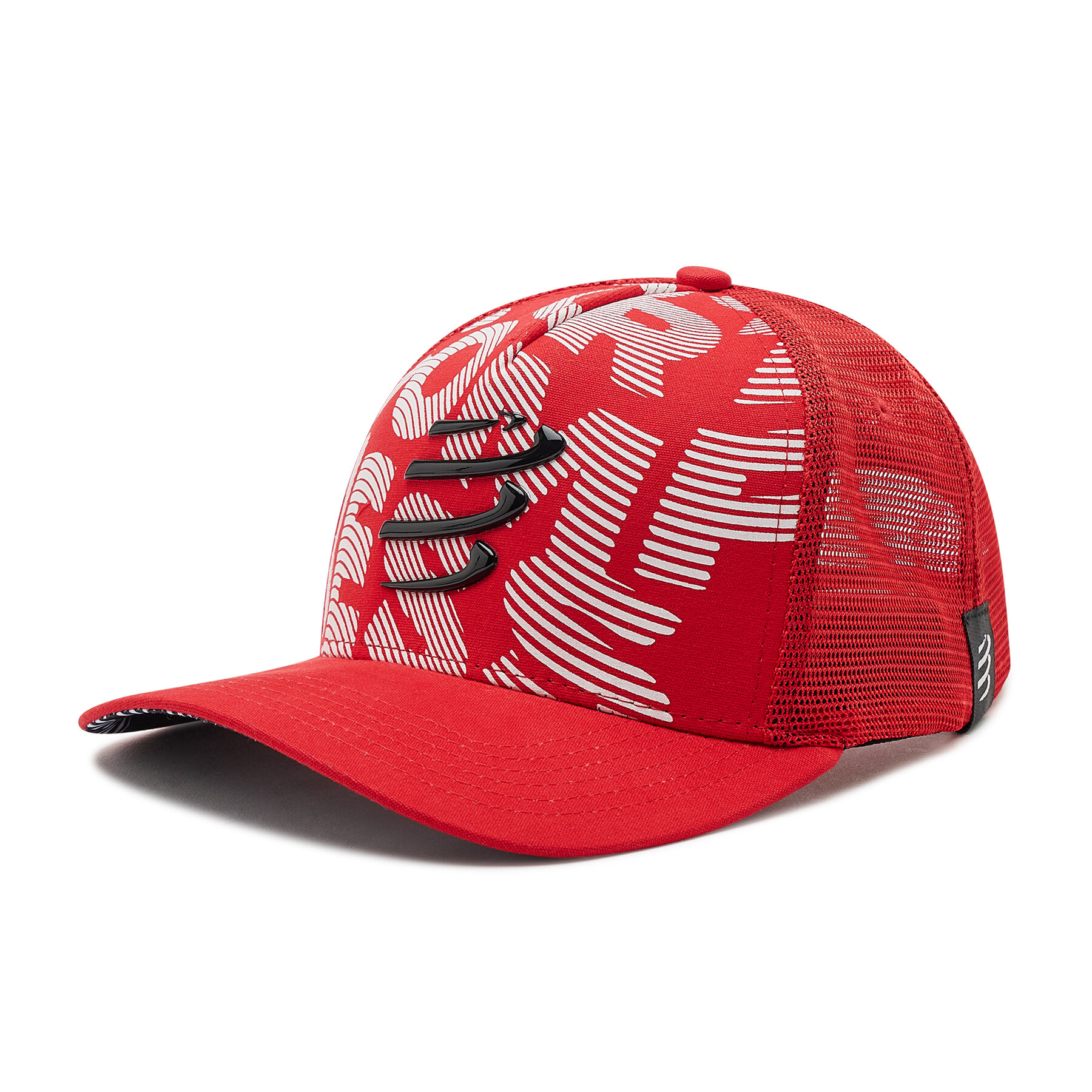 Cap Compressport CU00008B Red/White 303 von Compressport