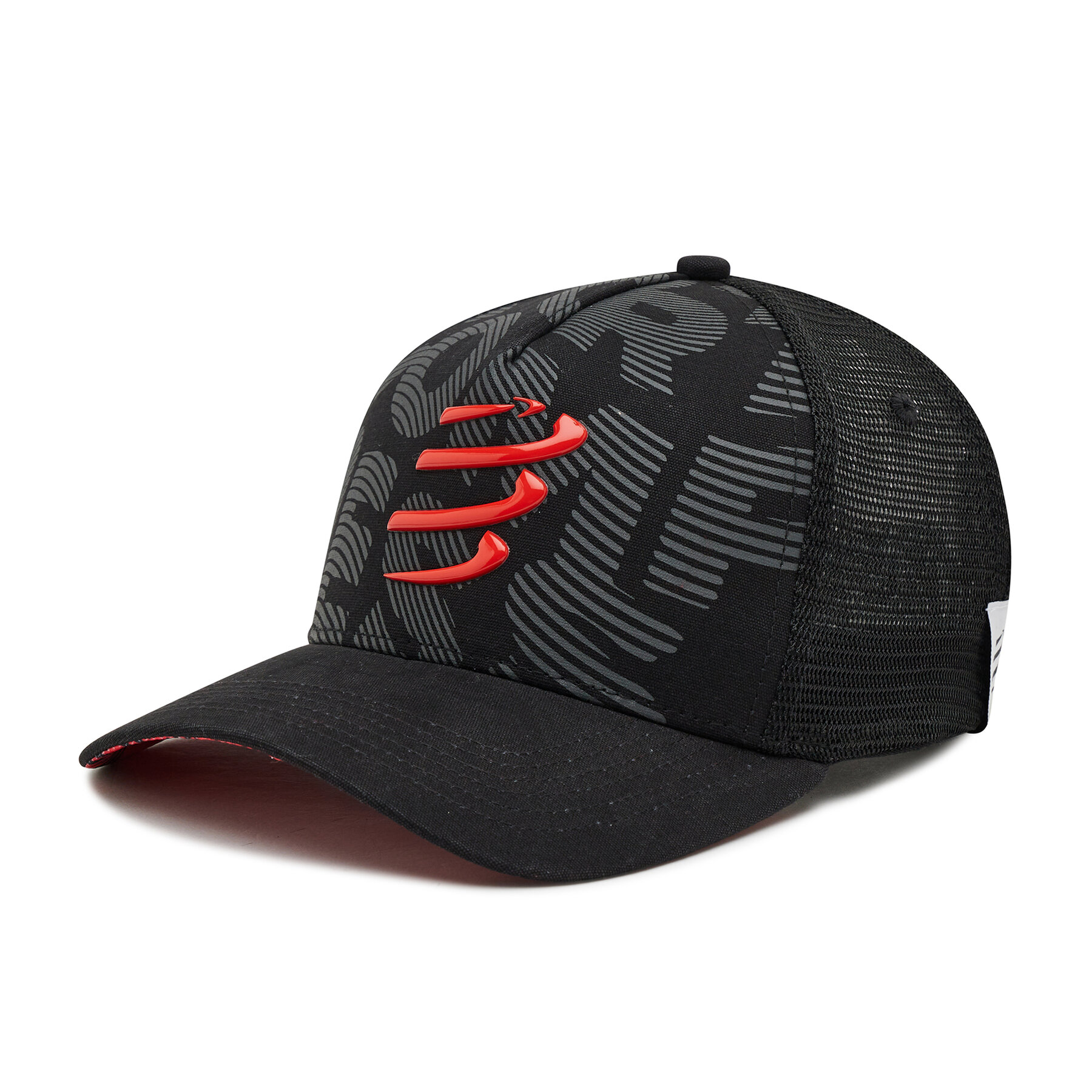 Cap Compressport Trucker Cap CU00008B_990 Black von Compressport