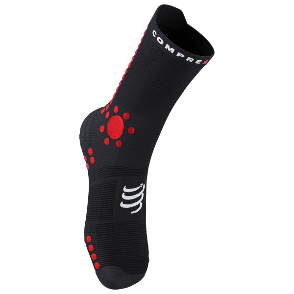 Compressport - Pro Racing Socks V4.0 Trail - Laufsocken Gr T2 - EU: 39-41 schwarz von Compressport