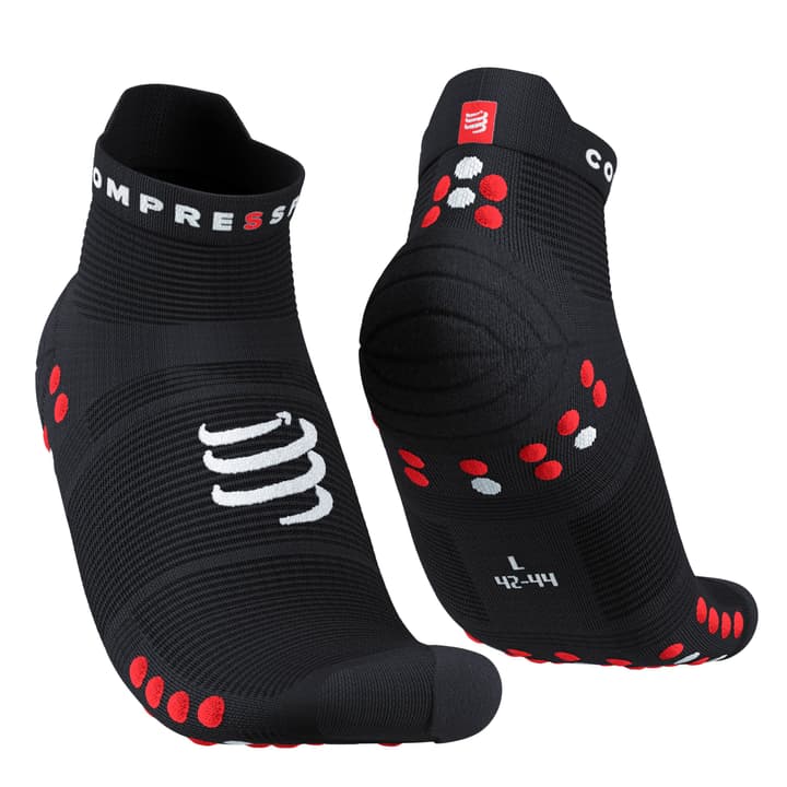 Compressport Pro Racing Socks v4.0 Run Low Socken schwarz von Compressport