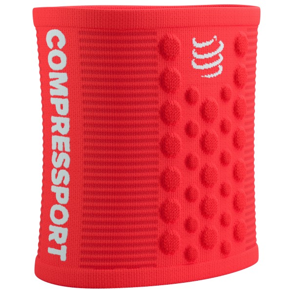 Compressport - Sweatbands 3D.Dots - Schweissband Gr One Size rot von Compressport